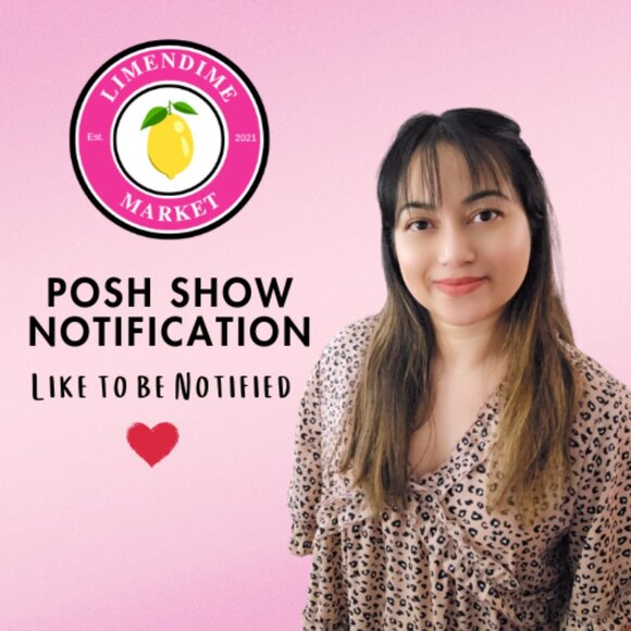 $3+ Starts 🍋 LimenDime Market 🍋 Live Posh Show Notification Flyer - Picture 1 of 1